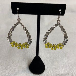 Beautiful Rhinestone Chandelier Earrings